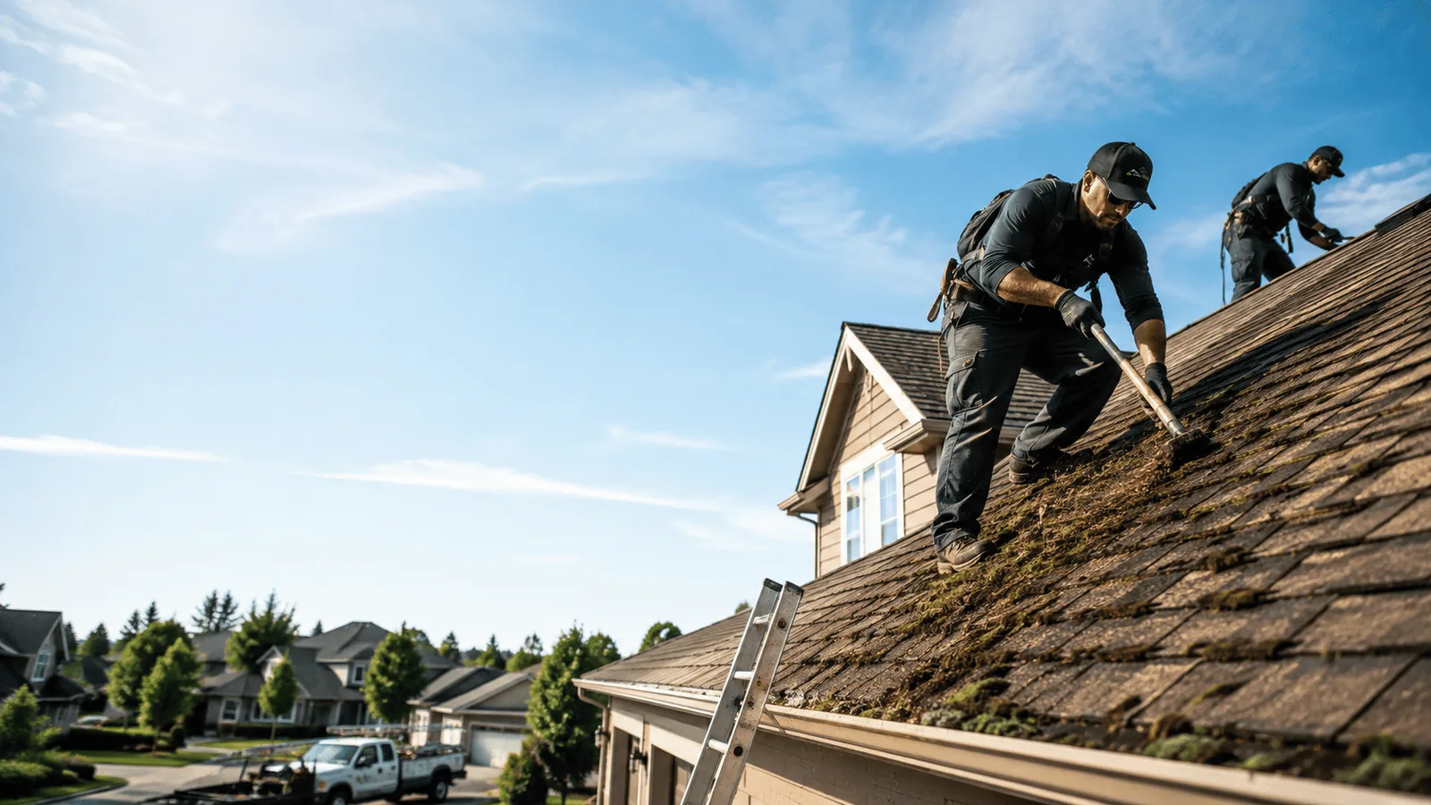 Roof Moss Removal in Morrison, IA near me